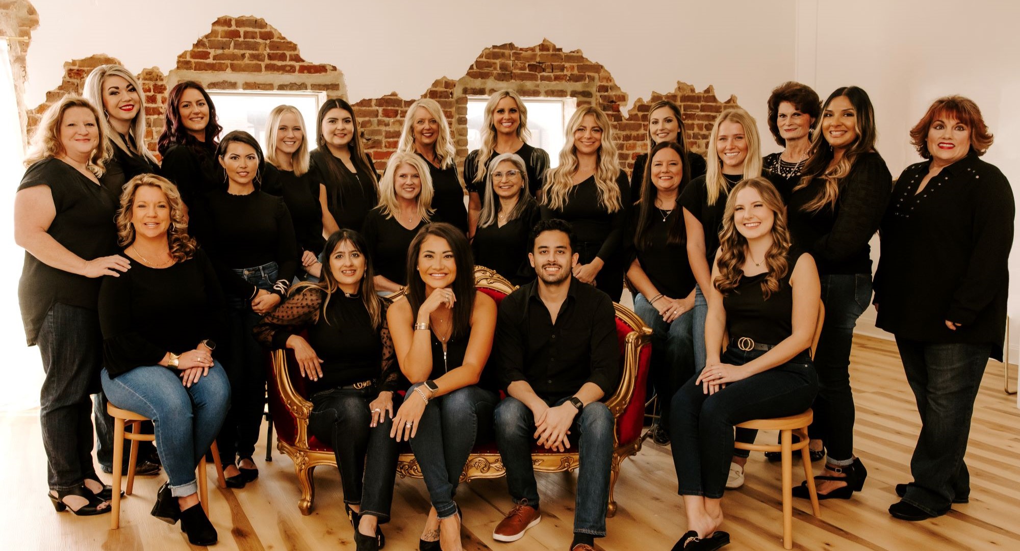 Smiling Waco dentists and team at Heart of Texas Smiles General and Cosmetic Dentistry